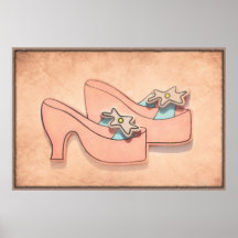 Princess shoes Poster