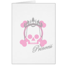 Princess Skull Cards
