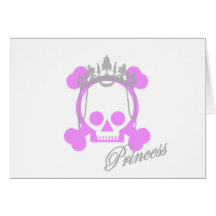 Princess Skull Cards