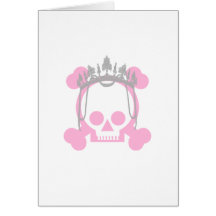 Princess Skull Cards