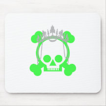 Princess Skull Mouse Mat