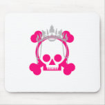 Princess Skull Mouse Pads