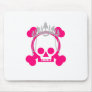 Princess Skull Mouse Pads