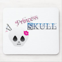 Princess Skull Mousepad