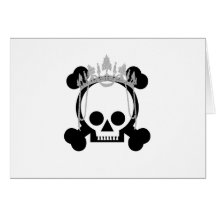Princess Skulls Card