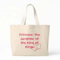 Princess: The daughter of the King of Kings tote Tote Bag