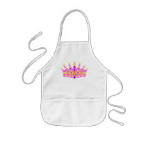 Princess Tiara Party Apron