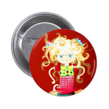 Princess tutu love creepy Kingdom of broken heart Pinback Buttons