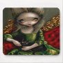 "Princess with a Black Cat" Mousepad