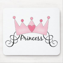 Princess With Crown - Customizable Mouse Mats