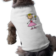 Princess With Wand Doggie Tee Shirt