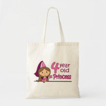 Princesse Age 4 Sac De Toile