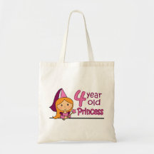 Princesse Age 4 Sac Fourre-tout