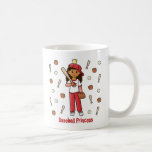 Princesse de base-ball mug