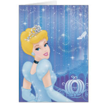 Princesse de Cendrillon Cartes De Vœux