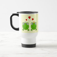 Princesse de grenouille et prince de grenouille, a mugs à café