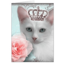 Princesse de neige cartes de vœux