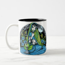 Princesse Faerie Mug de Sari de fleur de Hindi de 