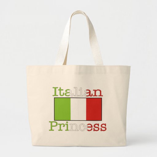 Princesse italienne sac de toile