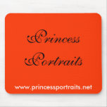 Princesse Portraits Mousepad (rouge) Tapis De Souris