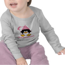 Princesse rose Penguin T-shirts