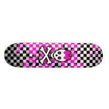 Princesse Skull Girls Skateboard