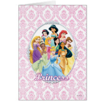 Princesses 11 de Disney Carte De Vœux