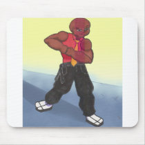 Principal Barrett Anime Art Gallery Character Mousepad
