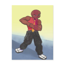 Principal Barrett Anime Art Gallery Character Post Cards