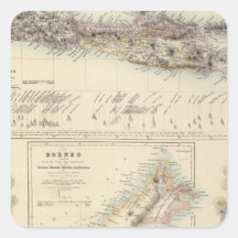 Principal Dutch Colonies in the Indian Seas Sticker