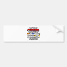 Principal .. OMG WTF LOL Bumper Sticker