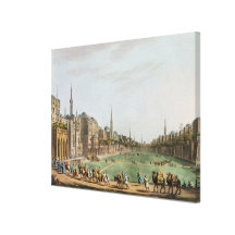 Principal Square in Grand Cairo, with Murad Bey's Canvas Prints