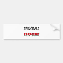 Principals Rock Bumper Sticker