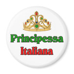 Principessa Italiana (Italian Princess) magnets