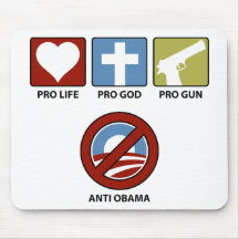 Princples Against Obama Mousepads