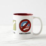 Princples contre Obama Mug À Café