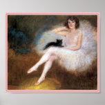 Print: Ballerina & Black Cat