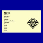 print_flourish_Vector_Clipart Black White Swirls business cards