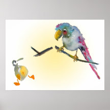 Print "I Am Leaving You!" - by Miki