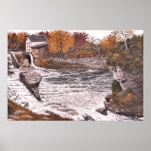 Print of "Elora Gorge"