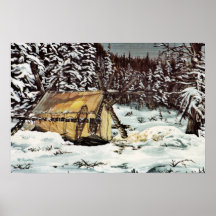 Print of "Winter Camp"