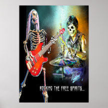 Print "Rocking The Free Spirits" - by Miki