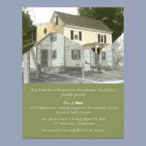 Print - Then & Now Exhibition Poster posters