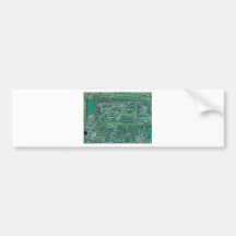 Printed circuit board bumper sticker