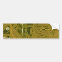 Printed Circuit board wiring Bumper Sticker