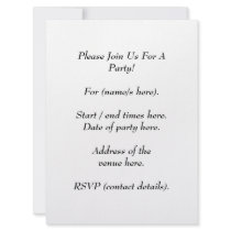 Printed image of a custom monogram design. invitations