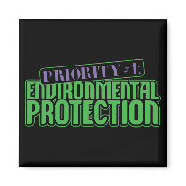 Priority #1 refrigerator magnet