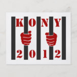 Prison de Joseph Kony d'arrêt de Kony 2012 Prospectus En Couleur