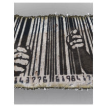 PRISON JAIL BAR CODE PERSONALIZED LETTERHEAD