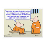 prison politician divorce post cards
